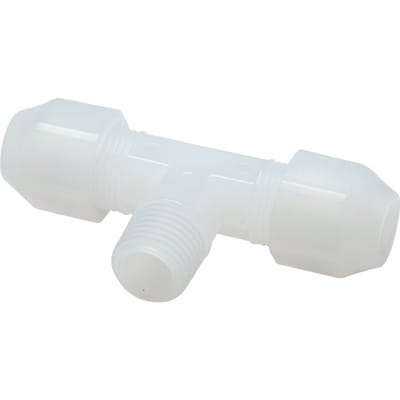 2X4 Mm&R1/8'' PP T-Vorm Tee Slang Fitting Met Buitendraad 10Bar/145Psi [2 Stukken]