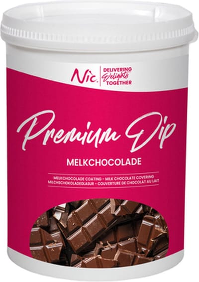 Nic | Premium Dip | Melkchocolade | 1,2 kg