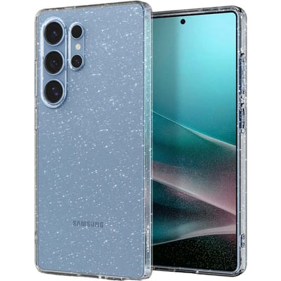 Spigen Liquid Crystal Hoesje Geschikt voor Samsung Galaxy S25 Ultra - Back Cover TPU Glitter