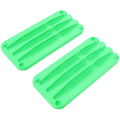 Zachte Lure Vorm PETG Eenvoudige Lure Maken Injectievorm voor DIY Visaas Langdurig Groen green