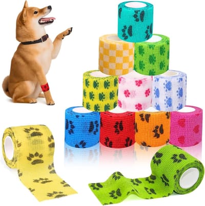 Huisdierverband Zelfklevend - Verband voor Dieren - Wondverzorging Dieren - Volume Zelfklevend - 212 x 189 x 64 cm