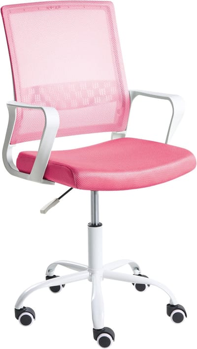 EASE - Bureaustoel - Roze - Mesh