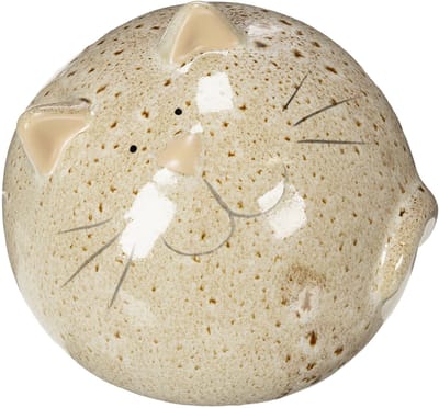 Keramische kattenfiguur, rond ontwerp, geschikt voor de woonkamer of s