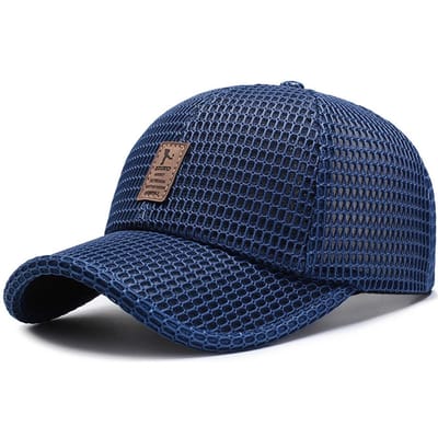 Unisex Mesh Ademende Baseballpetten Lente En Zomer Buiten Verstelbare Casual Petten Zonbescherming Pet Sportpet gray