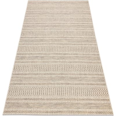 Kleden Rugsx Sisal tapijt SISAL BOHO 46209651 Strepen beige 160x230 cm