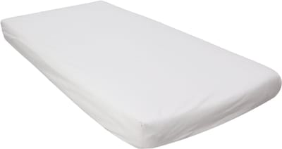 MamaLoes Wit Jersey 60 x 120 cm Waterproof Matrasbeschermer