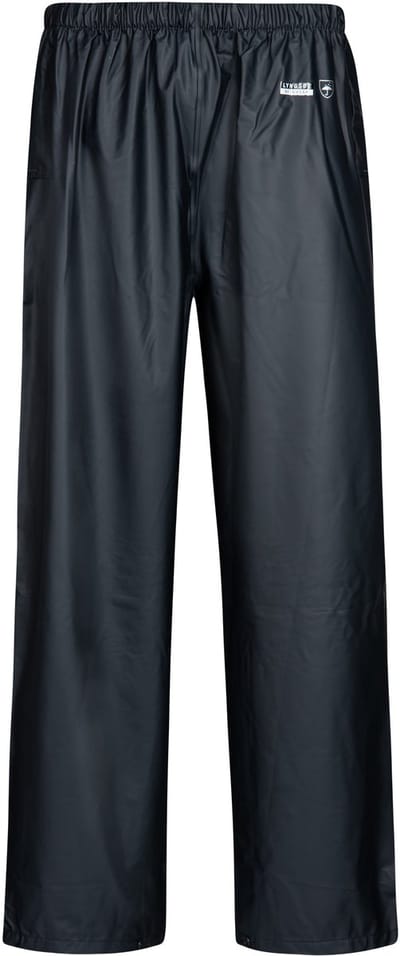 Donkerblauwe regenbroek van Lyngsøe Rainwear XL