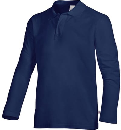 BP poloshirt met lange mouwen voor haar & hem | Zwart | Maat L