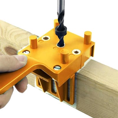 WiseGoods Premium Boormal Set Inclusief Boren - Boorhulpstuk Recht Boren - Scharnieren - Gereedschap - Gaten Boren in Hout