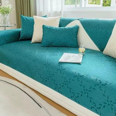 Moderne Bankhoes Hoge Precisie Jacquard Banken Handdoek Antislip Universele Combinatie Bankkussen voor Woonkamer Bescherming 70x70cm 1pcs
