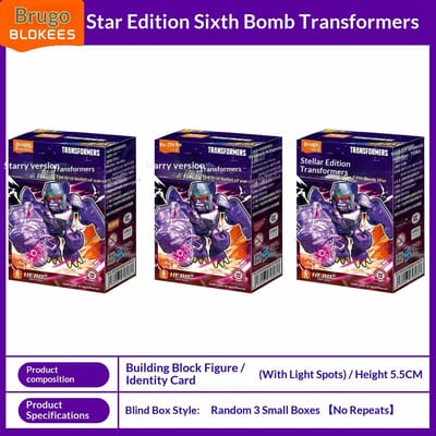 Originele Transformers Sterreneditie Aflevering 6: Oorlogswapens Blind Box Speelgoed Gemengd Hemelse Luipaard Pantser Montagemodel Verjaardagscadeau Genuine