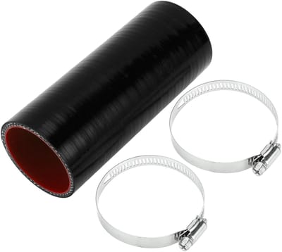 Dailygoods- Siliconen Slang 150 mm - 4-Laags - Koelslang - Hittebestendig tot 300 °C - Dikte 5 mm - Geschikt voor Koelmiddel/Remvloeistof
