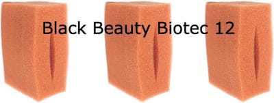 Black Beauty Foam Oase Biotec 12 Fine Red 3pcs Geen Origineel!