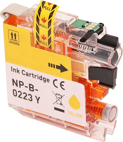 ABC huismerk inkt cartridge geschikt voor Brother LC-221Y LC-223Y LC-221 LC-223 geel voor Brother DCP-J4120DW DCP-J562DW MFC-J1100 MFC-J1140W MFC-J1150DW MFC-J1170DW MFC-J1180DWT MFC-J4420DW MFC-J4425DW