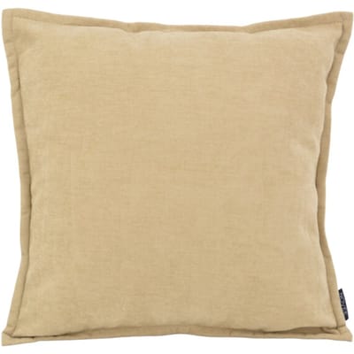 NOVÉE Chenille piped beige | 45 x 45 cm | kussenhoes | polyester