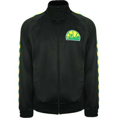Mitchell & Ness Seattle Supersonics Heren Zwart Track Jacket