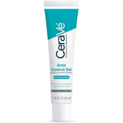 CeraVe Acne Control Gel AHA/BHA Acne Gel, salicylic acid Acne Treatment