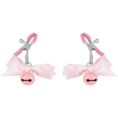 Schattige tepelklemmen met belletjes