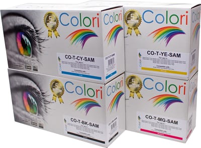 Colori huismerk Set 4x toner geschikt voor Canon 055H (MET CHIP) I-Sensys LBP660 LBP663cdw LBP664cx MF740 MF742cdw MF744cdw MF746cx
