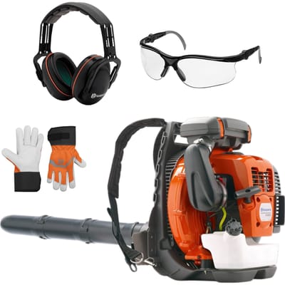 Husqvarna 570Bts Bladblazer Actie