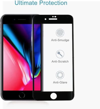 Screenprotector Glas - Full Tempered Glass Screen Protector - 3x Geschikt voor: Apple iPhone SE 2020 / SE 2022 / 7 / 8