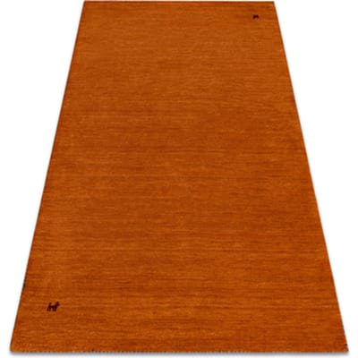 Kleden Rugsx Wollen tapijt GABBEH LOOM terracotta - HANDGEWEVEN 125x180 cm