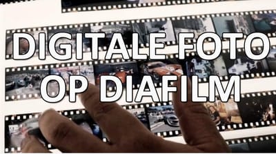 Digitaal naar diafilm - Uw foto's op dia - 36 opnamen, inclusief diafilm en diaraampjes - Snelle en goede service in topkwaliteit. Opname met moderne filmrecorders.