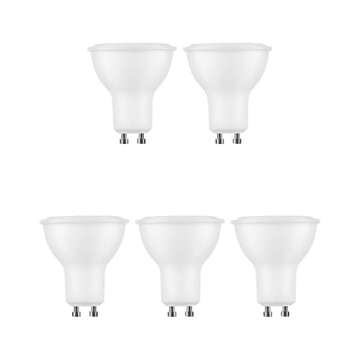 Modee GU10 LED Lamp 7W - 700lm - 2700K - Warm Wit - LED Spot - Vervangt 54W Halogeen Gloeilamp - 5 stuks