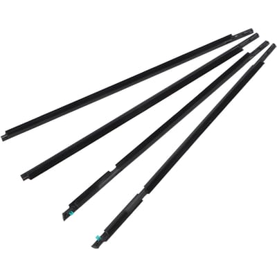 Autodeur Raamlijst Afwerking Weerstrip Afdichtingsband 75722 60080 voor Land Cruiser Prado 120 Serie 2003 tot 2009 black