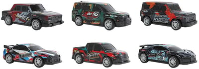 Roadblasters Bots- en Crashauto Pull Back - 12 cm
