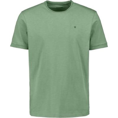 No Excess T-shirt crewneck slub green