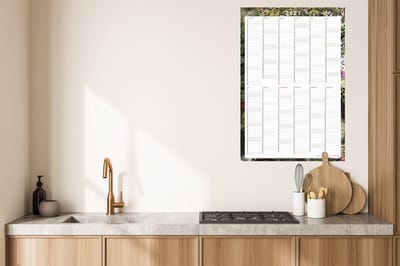 Jaarplanner 2027 Luminous Tropics