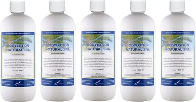 Bodylotion Natural Spa 1 Liter - set van 5 stuks - Voordeelverpakking