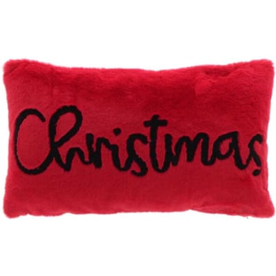 Unique Living | kussen christmas 30x50cm red | kussen woonkamer of slaapkamer