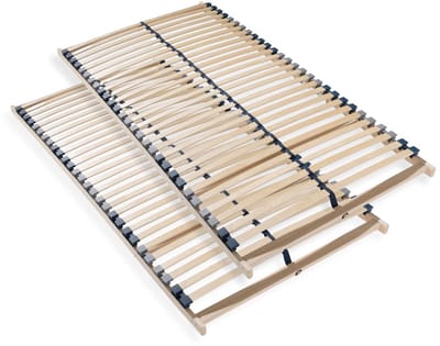 Lattenbodem 160x200 (2x 80x200) - 7 zones - Sleepneo - Beukenhouten Frame - Bedbodem