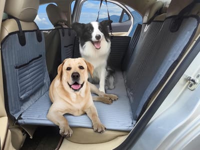 Comfortabele Achterbankverlenging voor Honden - Waterdicht Autobed en Beschermhoes voor SUV en Vrachtwagen
