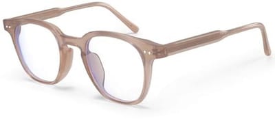 Lichtblokkende bril voor dames en heren - vierkant groot frame - anti-blauw licht bril voor PC, TV en gaming - unisex