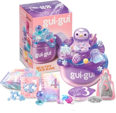 Gui Gui Slijm - Single Pack Assortiment - Maak je eigen sprankelende, geurende slime