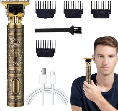 Elektrische Tondeuse - Baardtrimmer Mannen - Haar Lichaam Trimmen - USB Oplaadbaar Krachtig - 19 x 6.5 x 4.5cm