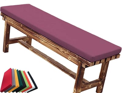 Bank Kussen - Zitkussen Buiten - Buiten Zitten - Dubbel Anti-slip - 180x50x5 cm - H8