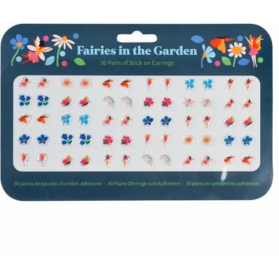 Fairies pairs of sticks on earrings Stick on earrings - Oorbellen - Oorbelstickers - Stickers als oorbel - Kinderoorbel - Rex London