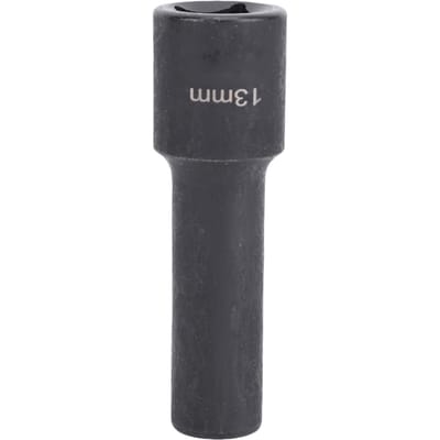 Outil de retrait de jambe d'amortisseur 13 mm 1467109 00 A 1/2 pouce Carré Douille pour écrou de jambe de suspension black