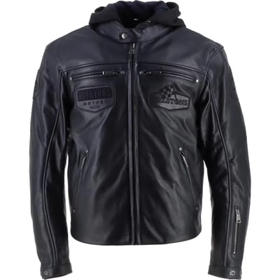 Motor leren jas Helstons Rival
