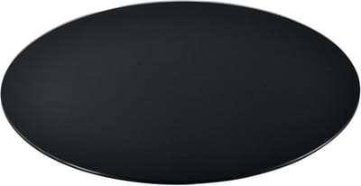 Ronde Glasplaat ESG Veiligheidsglas 6mm Zwart voor Tafel of Open Haard