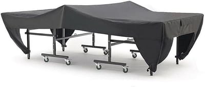 Tafeltennistafel Hoes - Outdoor Beschermhoes - Tafel Beschermen - Waterdicht Oxford Doek - 280cm Lengte - Zwart
