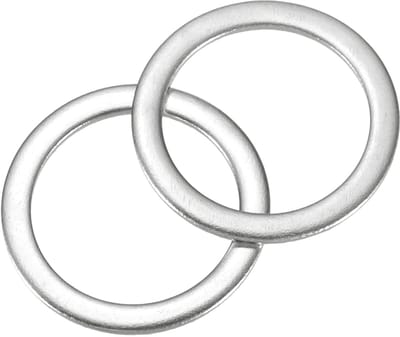 Ronde sluitringen - Dichtende schijven - Bevestigingen monteren - Roestvrij staal 304 - M12x16x0.5mm - Zilver