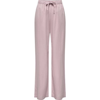 Only Onlgoa mw linen bl pull-up pant cc pnt burnished l
