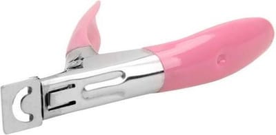 Scoby - Tipknipper - Nagelknipper voor Kunstnagels - Manicure Accessoire - RVS - Voor Nepnagels - Roze