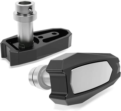 Motorfiets Handkappen - Valbescherming Frame - Motor Beschermen - Aluminium Legering - Niet gespecificeerd - Zilver