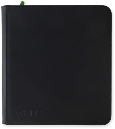 Vault X Zip Binder 12-Pocket - Verzamelmap - 480 Kaarten/Zwart